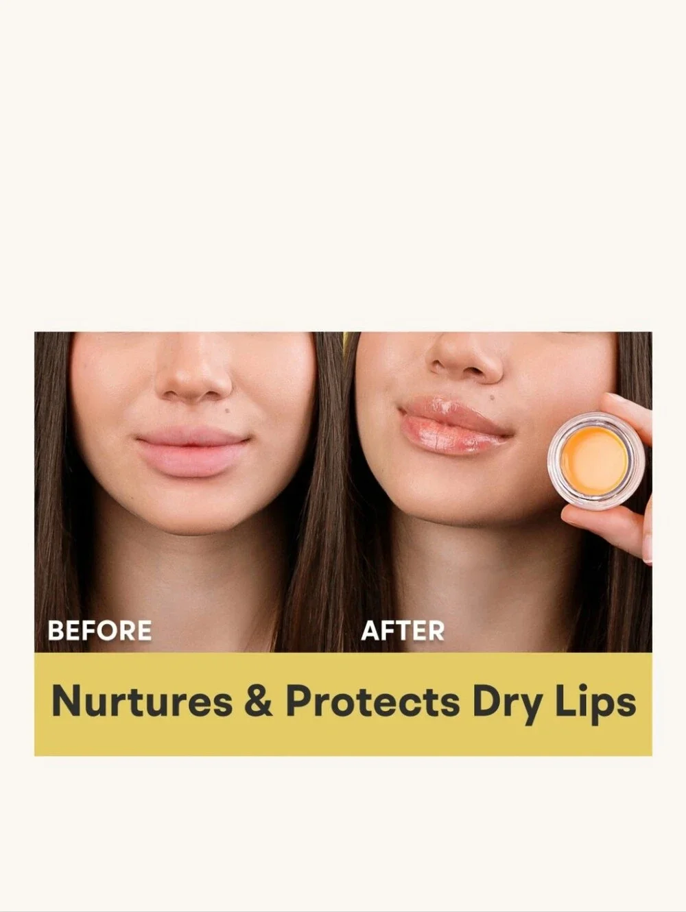 Bee Balm Lip Balm in Peach